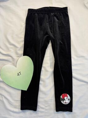 Disney - Minnie Mouse Velour leggings - Size  4
